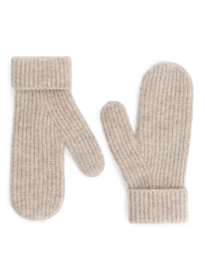 Wool-Alpaca Blend Mittens