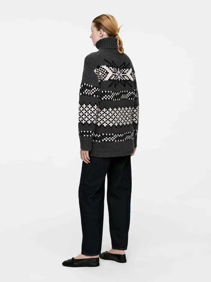 Wool-Alpaca Jacquard Jumper Wool-Alpaca Jacquard Jumper