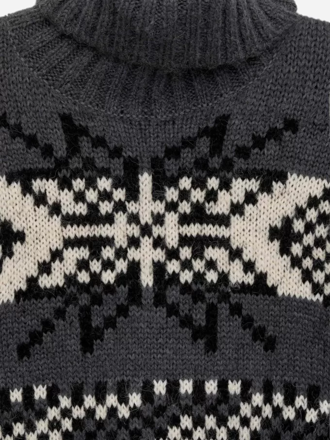 Wool-Alpaca Jacquard Jumper Wool-Alpaca Jacquard Jumper