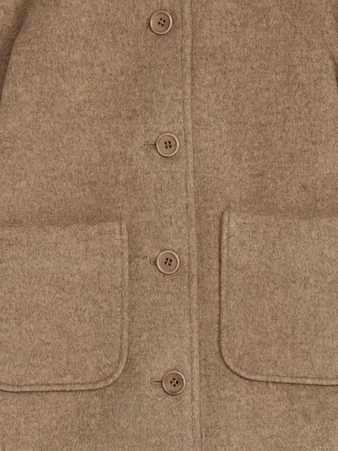 Wool Blend Coat