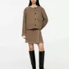 Wool-Blend Mini Skirt Wool-Blend Mini Skirt