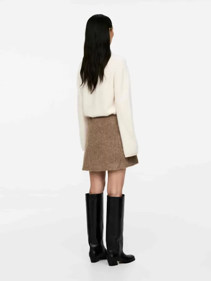 Wool-Blend Mini Skirt Wool-Blend Mini Skirt
