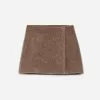 Wool-Blend Mini Skirt Wool-Blend Mini Skirt