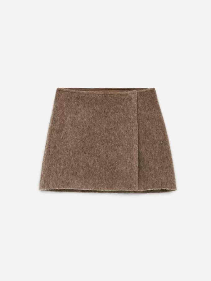 Wool-Blend Mini Skirt Wool-Blend Mini Skirt