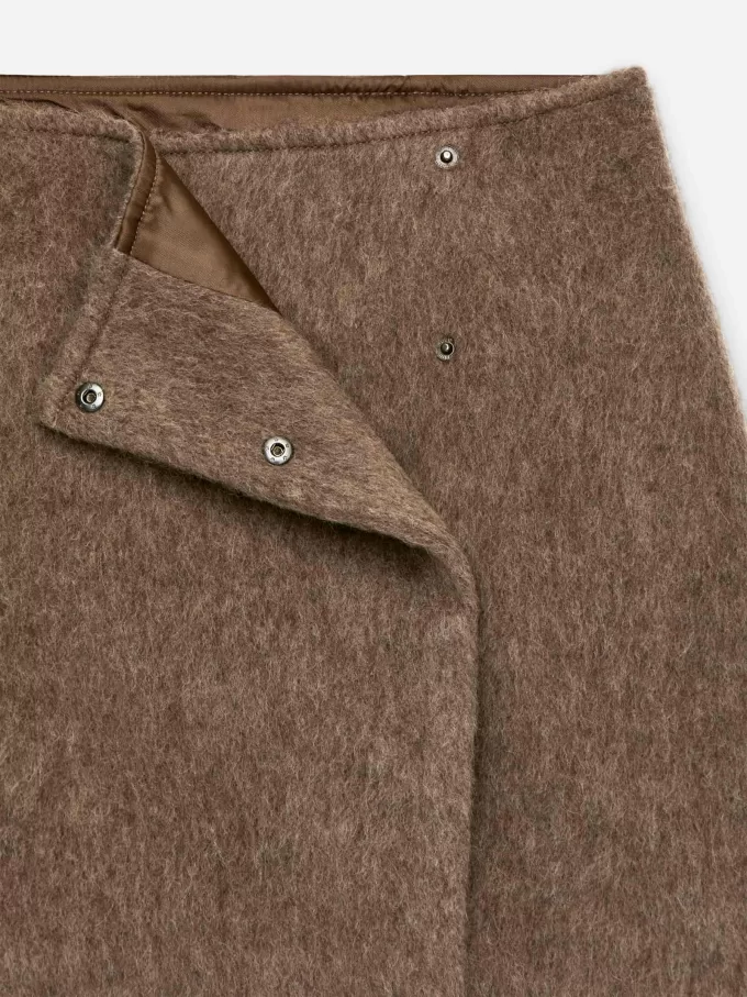 Wool-Blend Mini Skirt Wool-Blend Mini Skirt