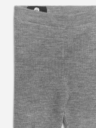 Wool-Blend Rib Leggings