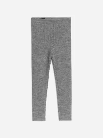 Wool-Blend Rib Leggings