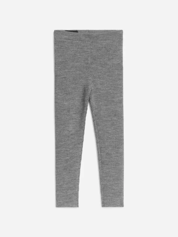 Wool-Blend Rib Leggings