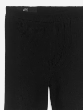 Wool-Blend Rib Leggings
