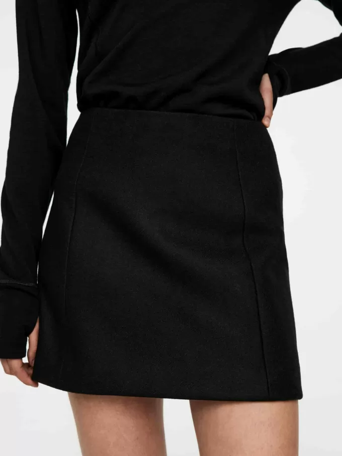 Wool Mini Skirt Wool Mini Skirt