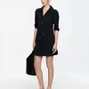 Wool Mini Skirt Wool Mini Skirt