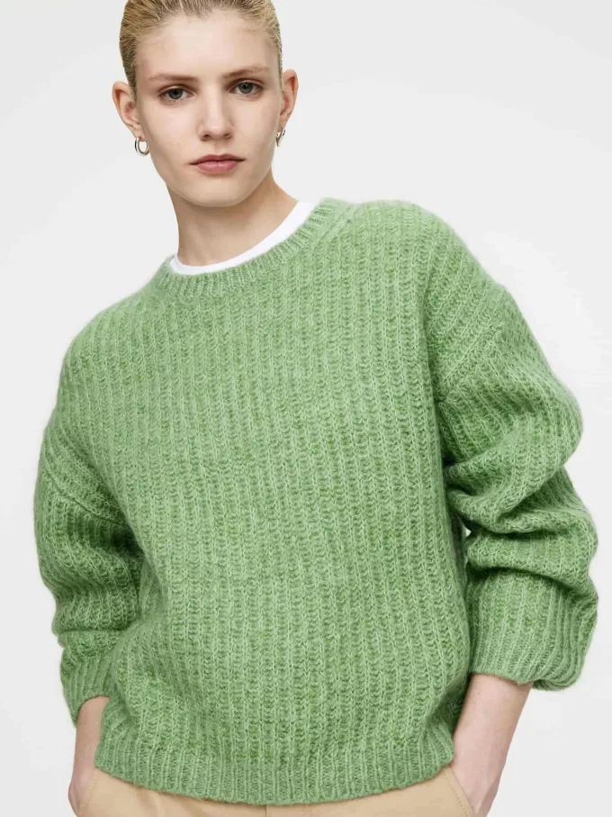 Wool-Mohair Blend Jumper