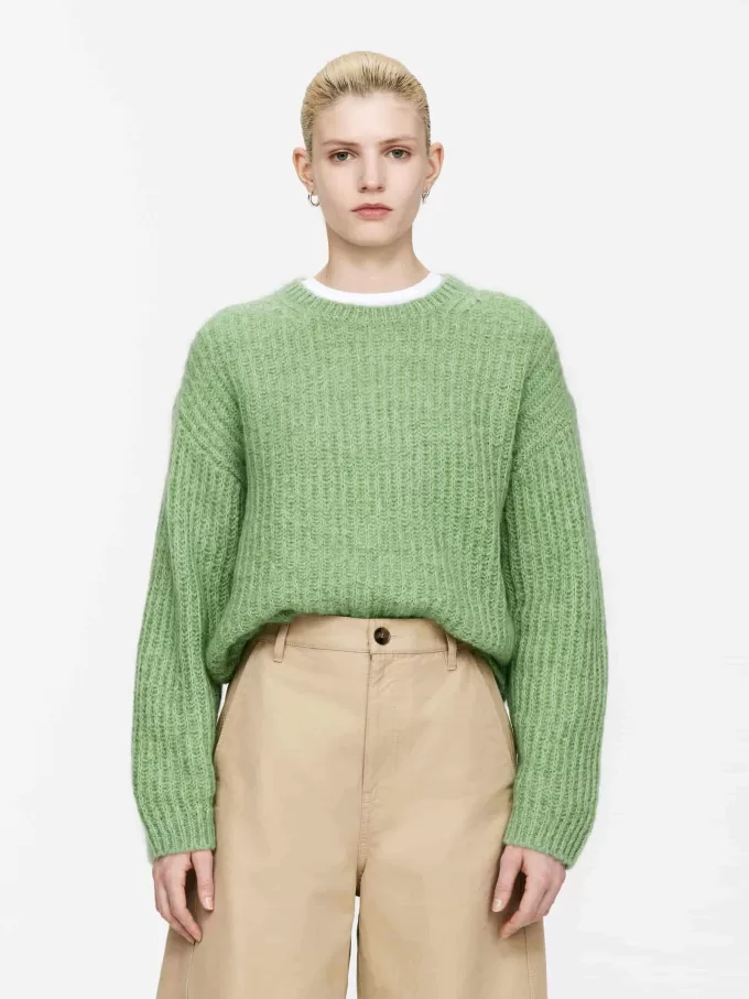 Wool-Mohair Blend Jumper