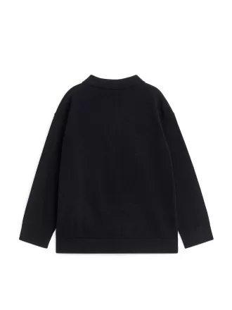 Wool Polo Jumper