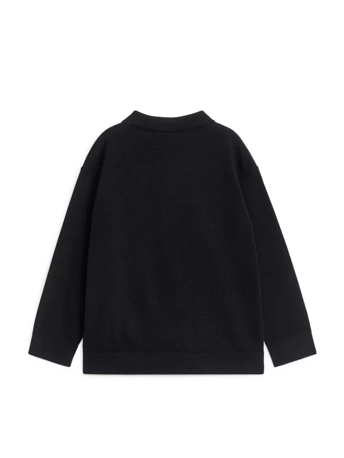 Wool Polo Jumper