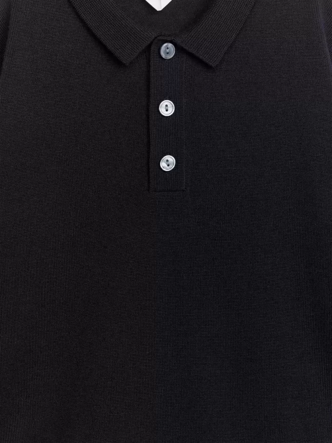 Wool Polo Jumper