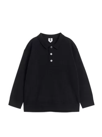 Wool Polo Jumper