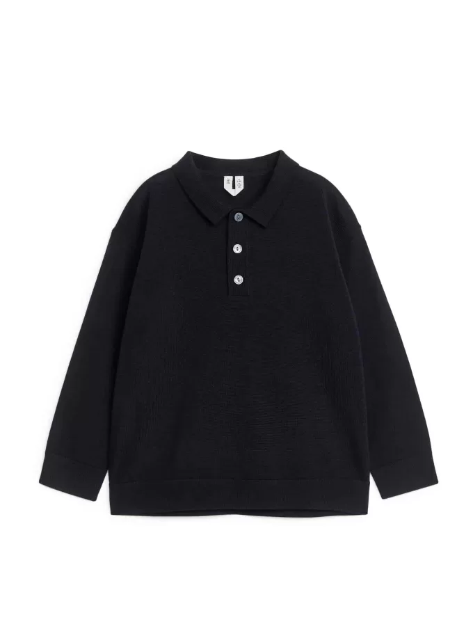 Wool Polo Jumper
