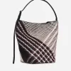 Woven Leather Tote Bag Woven Leather Tote Bag