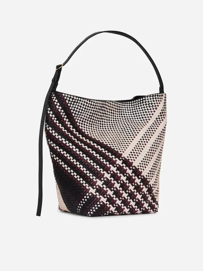 Woven Leather Tote Bag Woven Leather Tote Bag