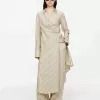 Wrap-Detail Linen Dress Wrap-Detail Linen Dress