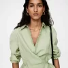 Wrap Linen Shirt Wrap Linen Shirt