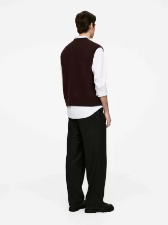 Alpaca-Wool Blend Vest