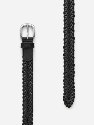 Braided Leather Belt