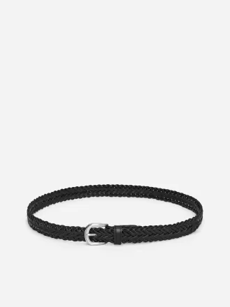 Braided Leather Belt