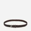 Braided Leather Belt