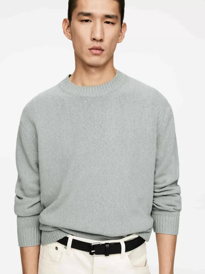 Braided Leather Trimmed Belt