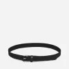 Braided Leather Trimmed Belt