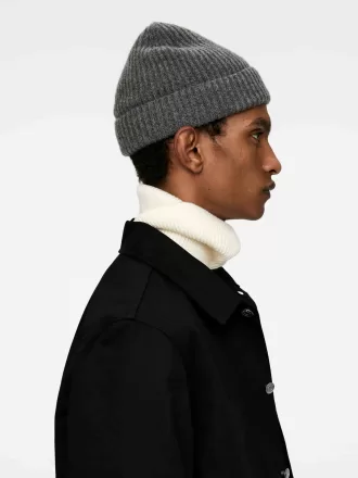 Cashmere-Wool Beanie