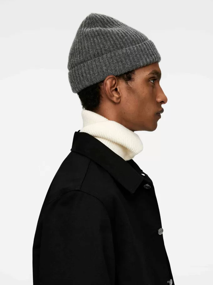 Cashmere-Wool Beanie