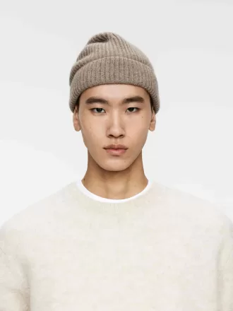 Cashmere-Wool Beanie