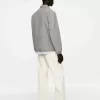Cotton Blend Shirt Jacket