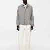 Cotton Blend Shirt Jacket