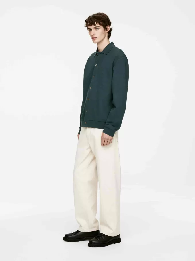 Cotton Jersey Cardigan