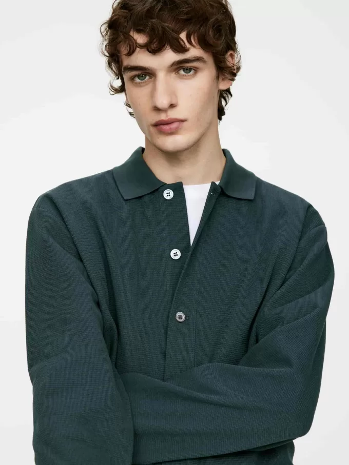 Cotton Jersey Cardigan