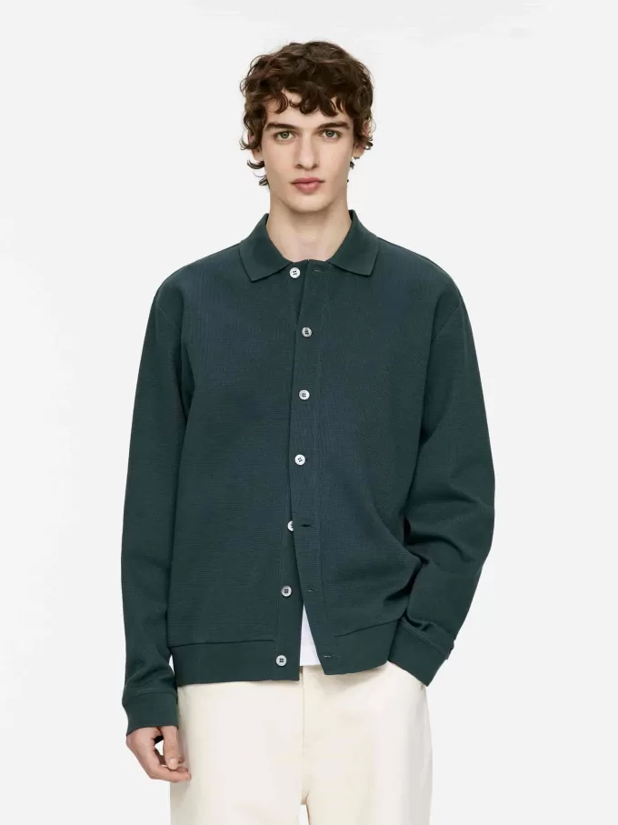 Cotton Jersey Cardigan