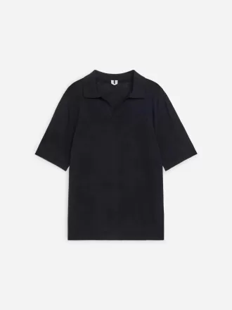Cotton Linen Polo Shirt