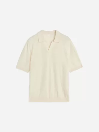 Cotton Linen Polo Shirt
