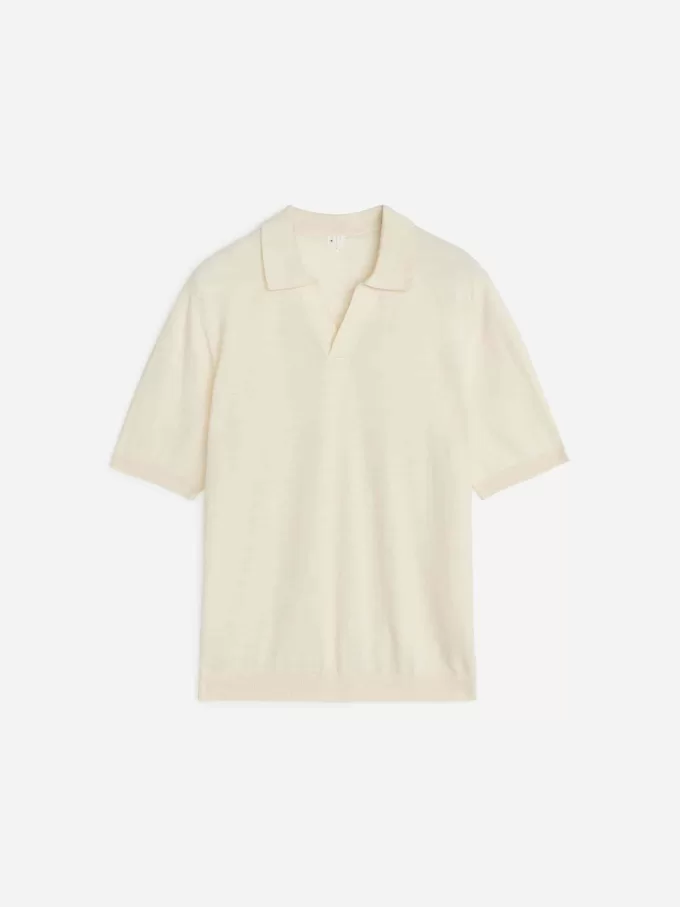 Cotton Linen Polo Shirt