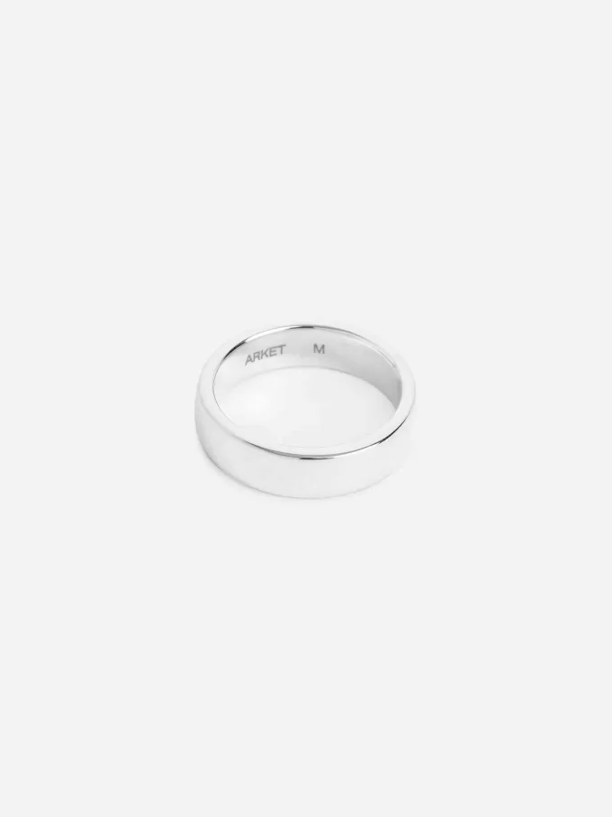 Cylinder Sterling Silver Ring Cylinder Sterling Silver Ring