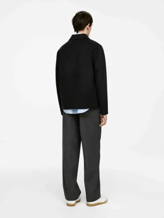 Double-Face Wool-Blend Jacket