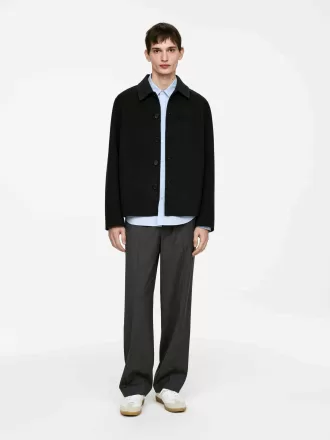 Double-Face Wool-Blend Jacket