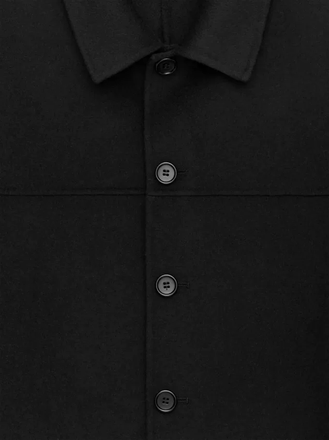 Double-Face Wool-Blend Jacket