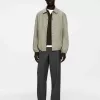 Drawstring Wool Trousers