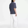 Fine-Knit Polo Shirt