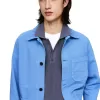 Fine-Knit Polo Shirt